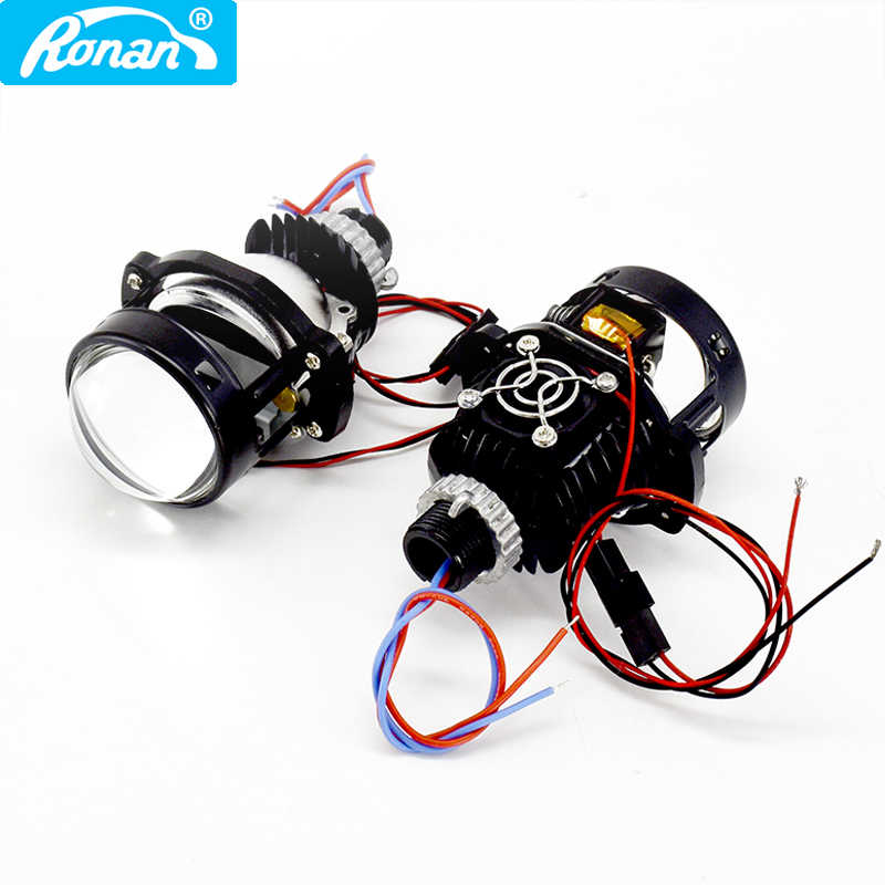 Universal Motorcycle Led Headlight Projector - RONAN – Mini projecteur bi-led de