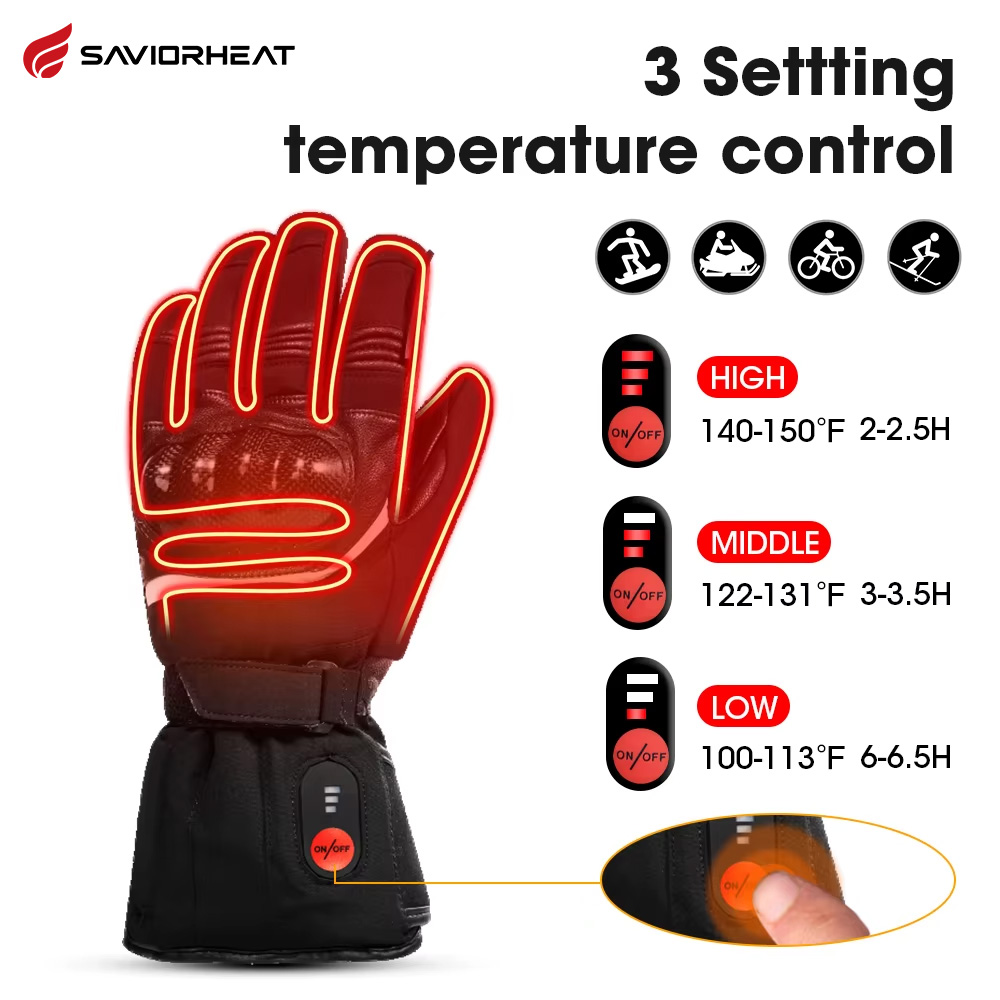 Riding Gear - Savior Heat 100% gants de moto