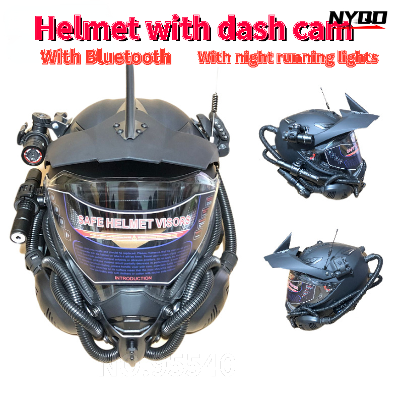 Casque de rallye casque de mot - Full Face Motorcycle Helmet With Bluetooth avis et prix
