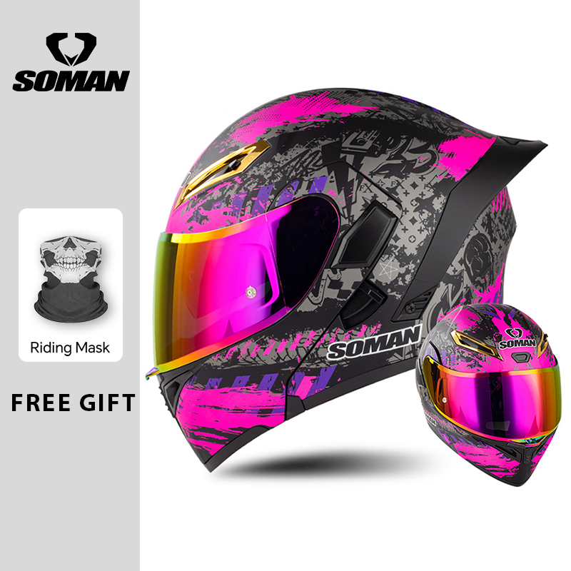 Casque de Moto pour hommes cas - Modular Flip Up Motorcycle Helmet Dot Approved avis et prix