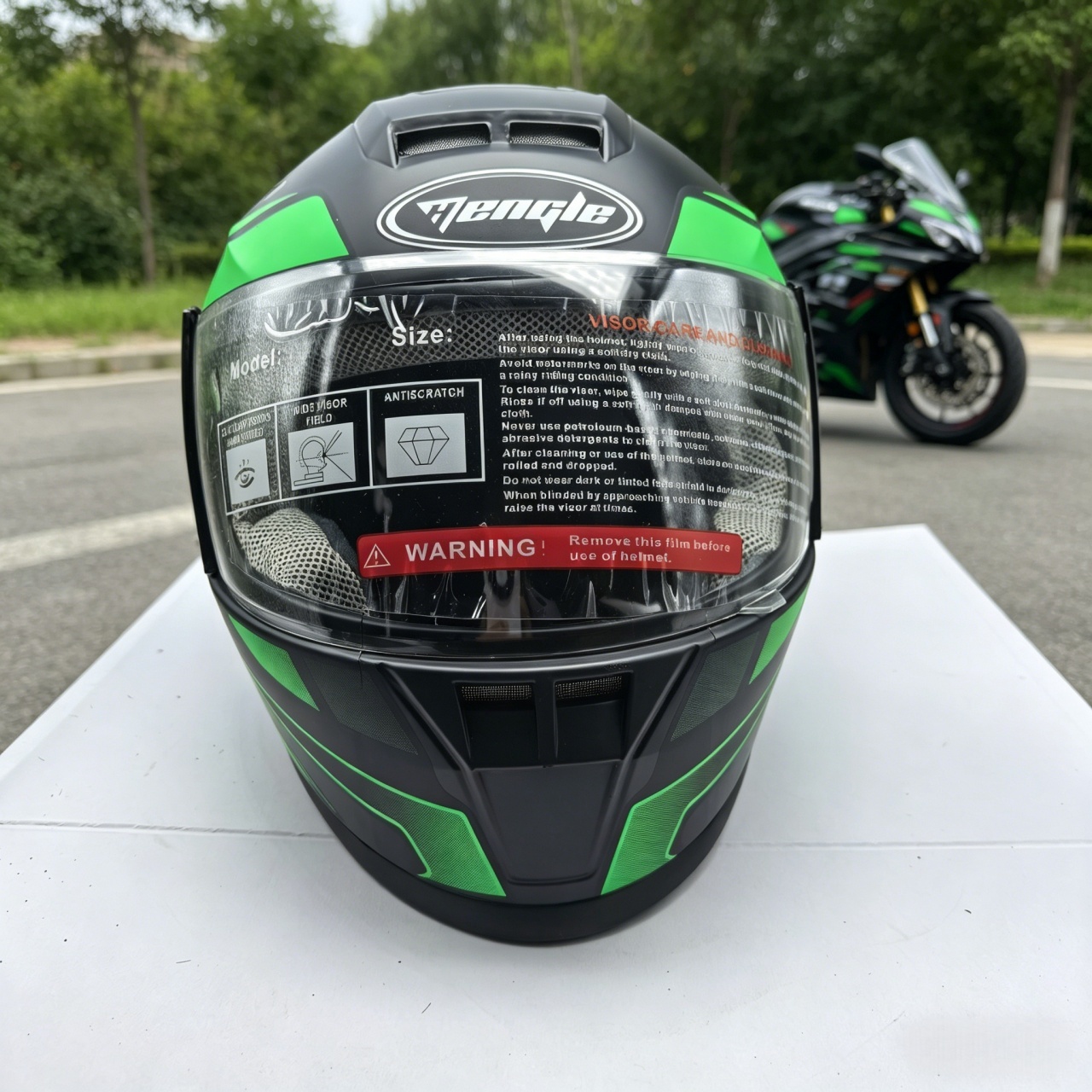 Casque de moto intégral pour h - Dual Visor Motorcycle Racing Helmet avis et prix