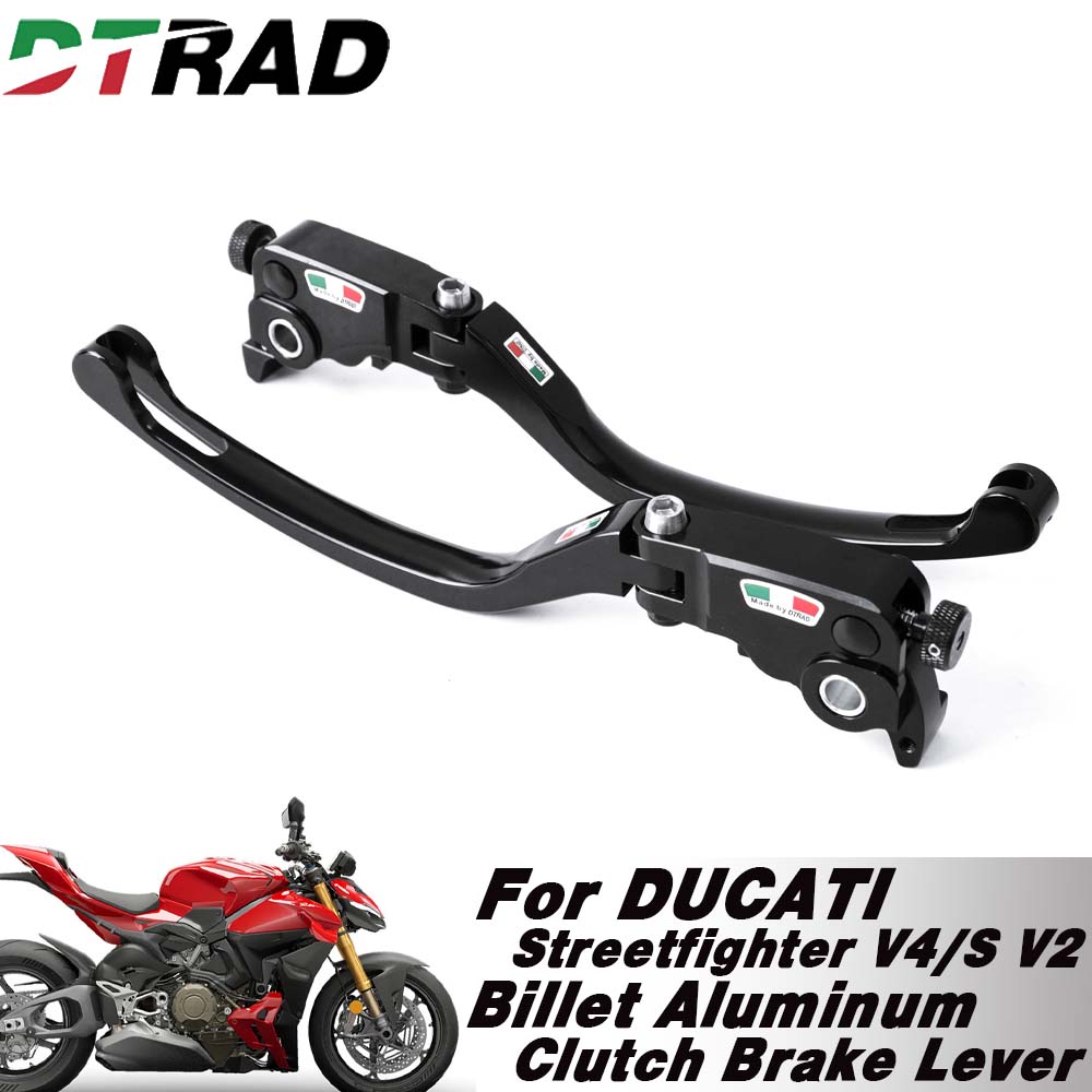 Pour DUCATI Panigale/Streetfig - Cnc Aluminum Adjustable Brake Clutch Levers avis et prix