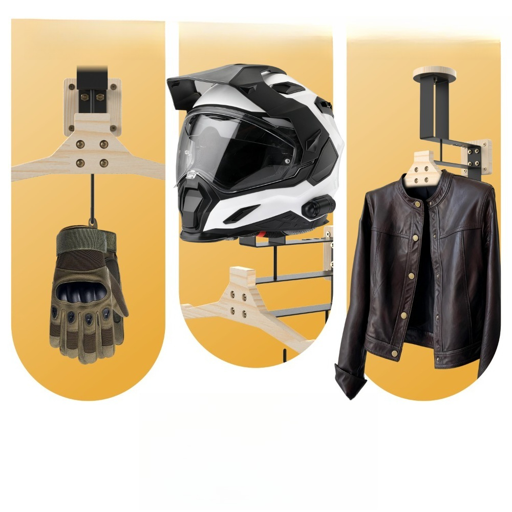 Support mural robuste pour équ - Motorcycle Helmets avis et prix
