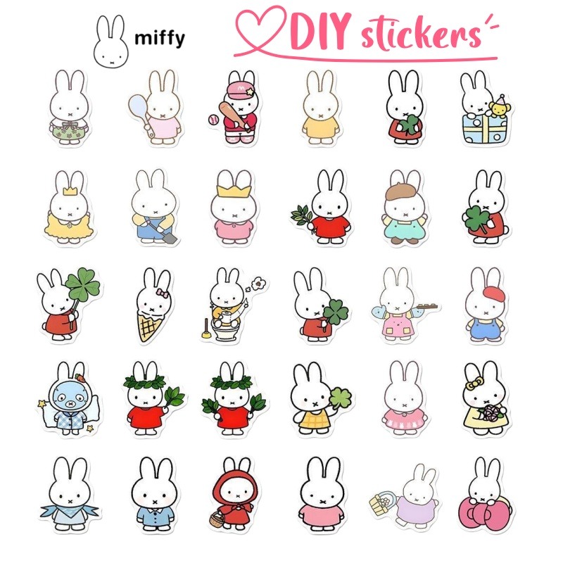 Autocollant créatif Miffy aux  - Atv Parts avis et prix