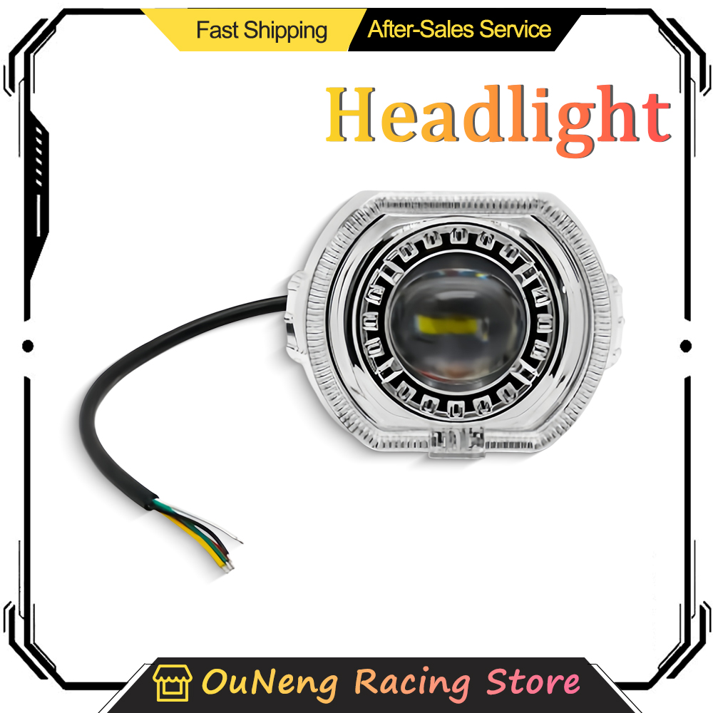Phare de moto LED 2,5 pouces a - Universal Motorcycle Led Headlight Projector avis et prix