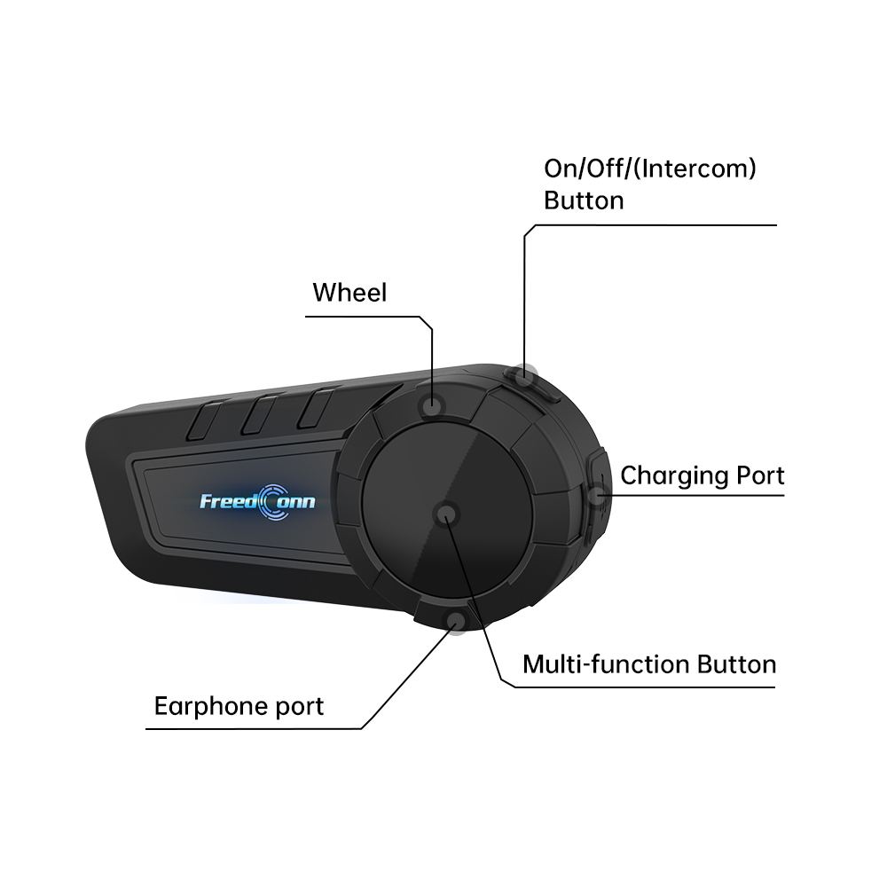 Casque de moto FreedConn KY PR - Motorcycle Helmets avis et prix