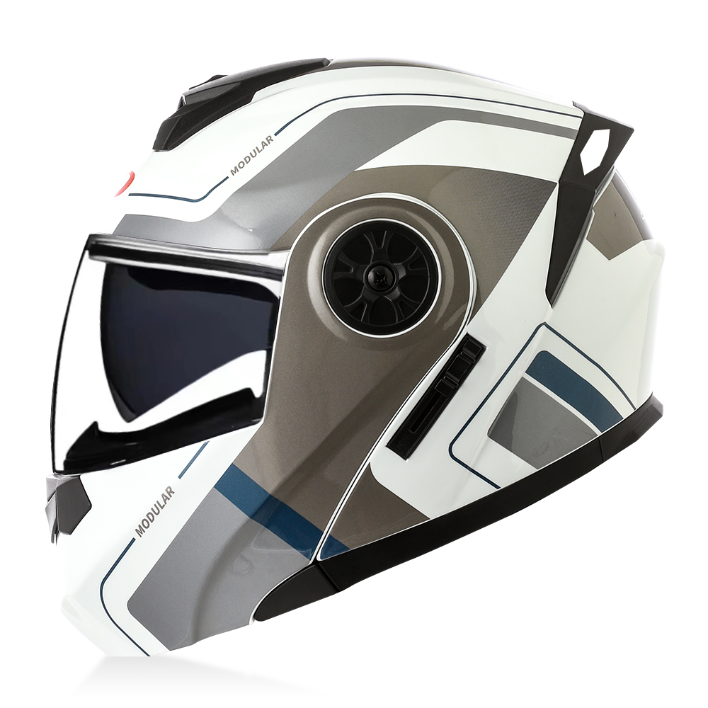 Casque de moto modulaire de ha - Modular Flip Up Motorcycle Helmet Dot Approved avis et prix