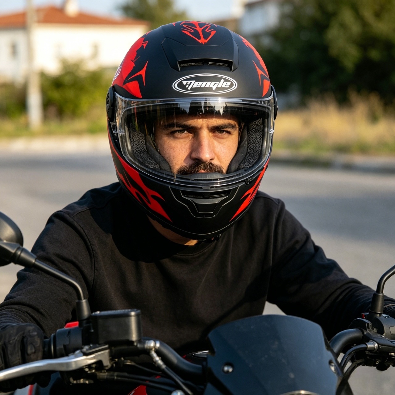 Casque de moto intégral pour h - Dual Visor Motorcycle Racing Helmet avis et prix