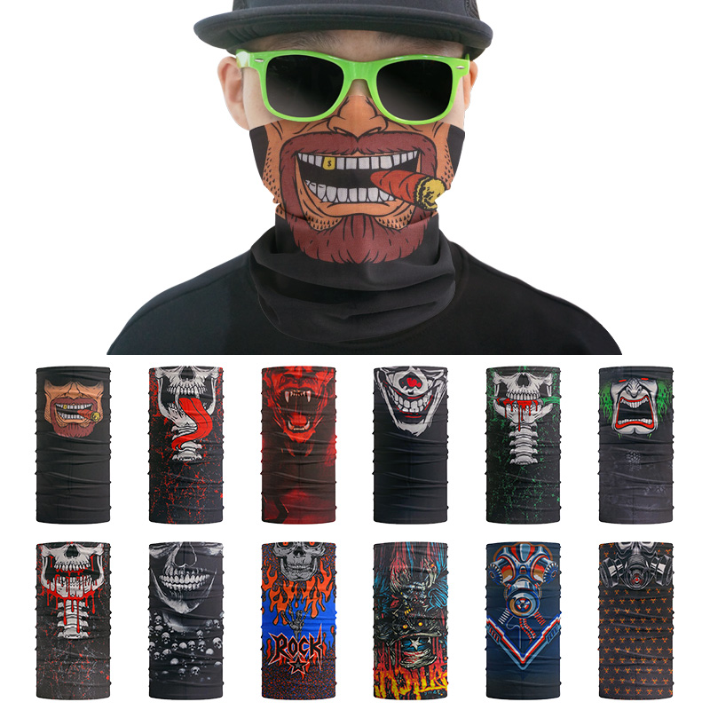 Bandana crâne 3D en plein air  - Riding Gear avis et prix